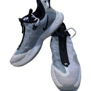 NIKE AIR JORDAN PG 4 TEAM WHITE WOLF GREY CK5828-100 SIZE 7.5